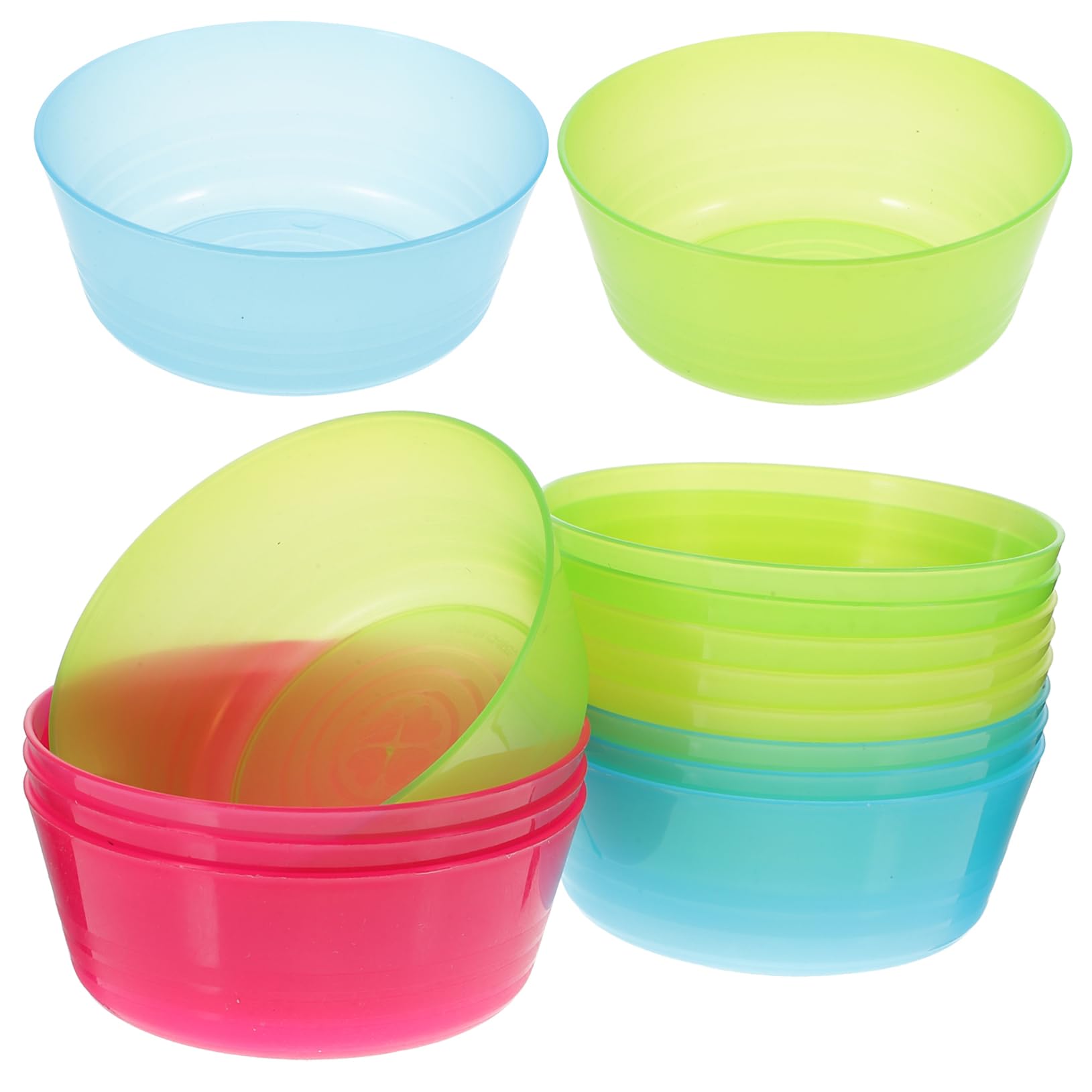 Amazon.co.jp: RORPOIR プラスチックボウル 12個入り 半透明ライス